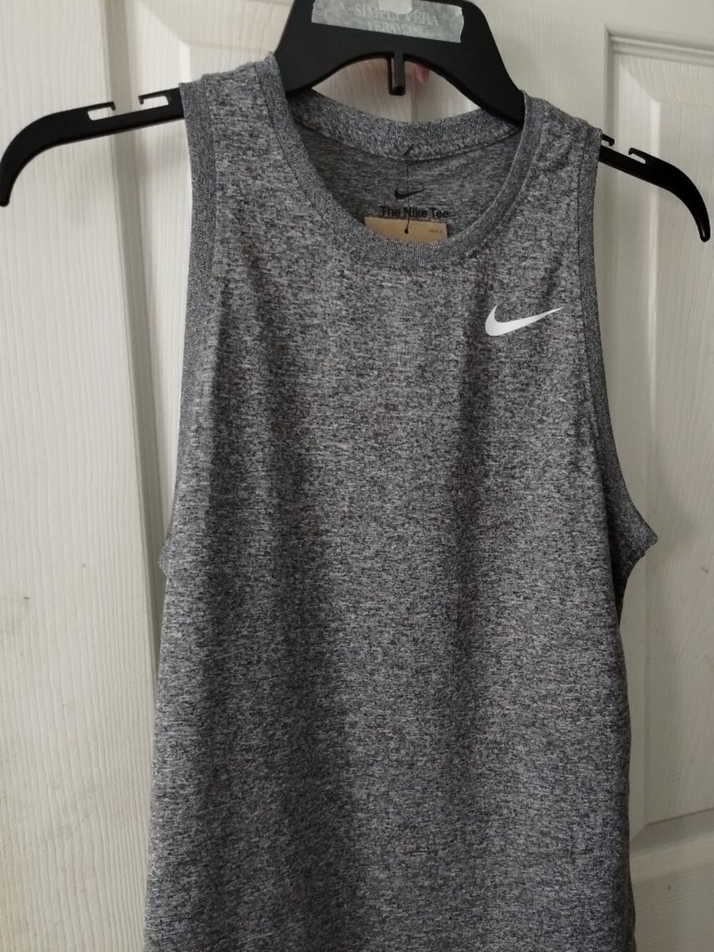 Nike women's gray tank top